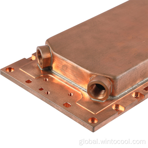 Gpu Aluminum Cooling Plate CNC Copper Part Liquid Cold Plate Heat Sink Supplier